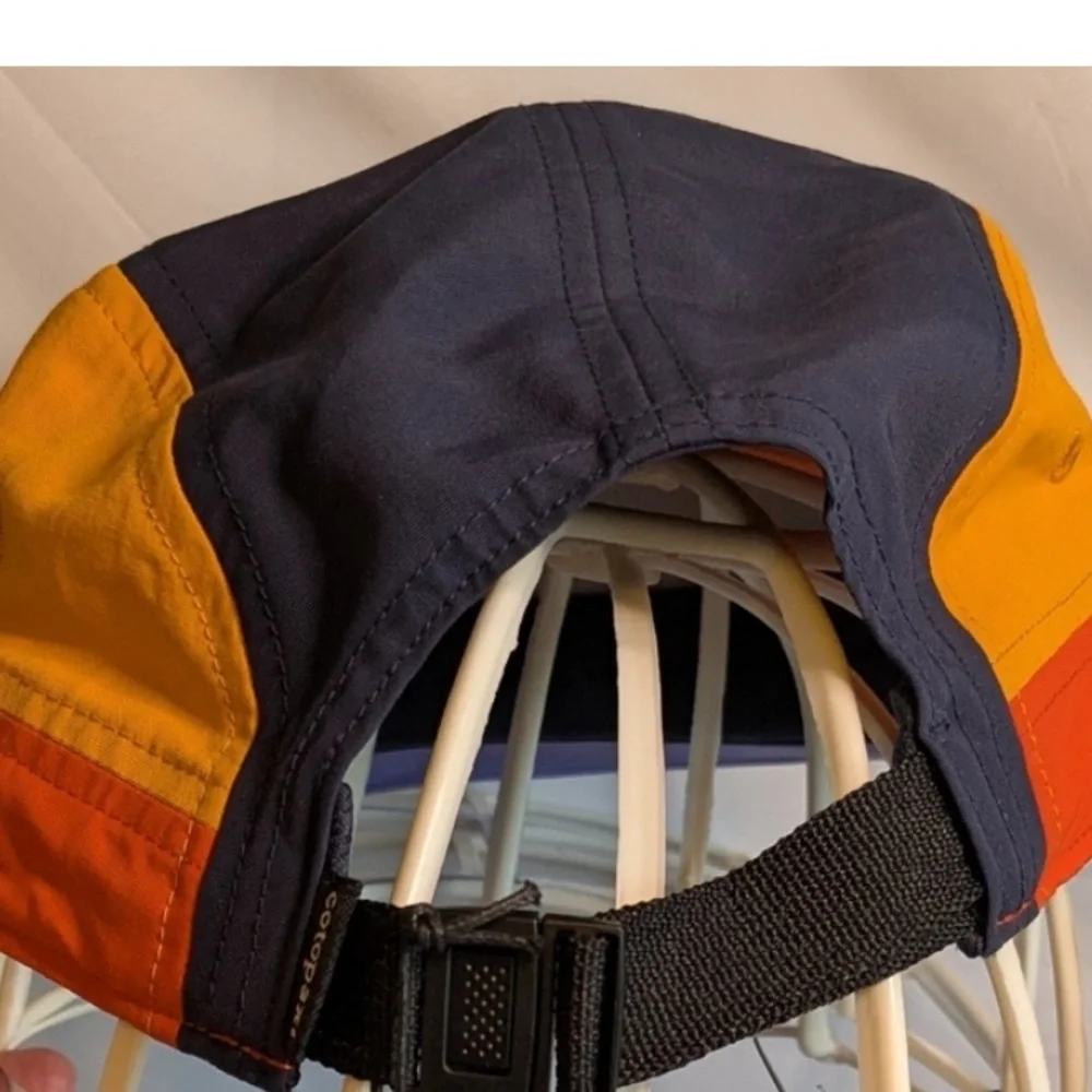 Cotopaxi Tech 5-Panel Hat Colorful Adventure NWOT